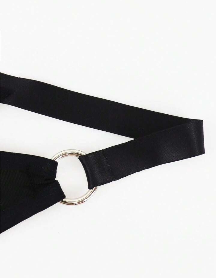 Men's Simple Solid Color Thong Underwear, Lingerie Bridallingerie